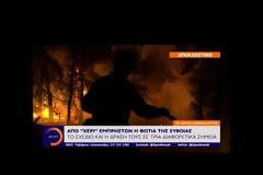 Εύβοια: Μάχη με τις φλόγες και τις αναζωπυρώσεις