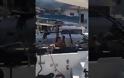 Ελένη Μενεγάκη: Βίντεο από τις διακοπές με σκάφος στη Ρόδο