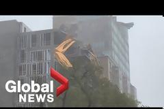 Συναγερμός στον Καναδά για τον τυφώνα Ντόριαν (video)