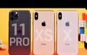 Τα iPhone 11 Pro, iPhone X, και iPhone XS συναντηθήκαν και συγκρίνονται