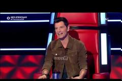 Ο Κωνσταντίνος Χριστοφόρου στο Voice