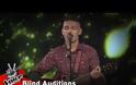 Voice: Συγκίνησε με την ερμηνεία του ο Αγρινιώτης Άρης Πολονύφης και πέρασε στην επόμενη φάση (VIDEO)