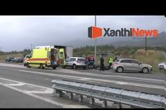 Ξάνθη:Φορτηγό μετέφερε κρυμμένους.. 80 πρόσφυγες (+video)