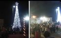 Η ΠΑΛΑΙΡΟΣ άναψε το Χριστουγεννιάτικο Δέντρο
