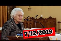 Ομιλία της κ. Αθηνάς Σιδέρη για τον Άγιο Πορφύριο (7/12/2019)