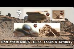 Σχηματισμοί στον Άρη που θυμίζουν τεθωρακισμένα και πεδίο μάχης (video)