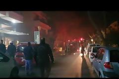 Ρόδος: Πανικός από φωτιά σε αποθήκη πολυκατοικίας