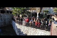 Αγιασμός των υδάτων στο ΠΟΤΑΜΙ στο ΜΟΝΑΣΤΗΡΑΚΙ Βόνιτσας (ΦΩΤΟ)