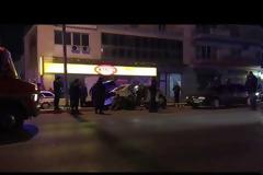 ΒΙΝΤΕΟ Κινηματογραφική καταδίωξη στη Θεσσαλονίκη: Όχημα διακινητών έκοψε στα δύο ΙΧ