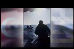 Κάλυμνος: Τούρκοι λιμενικοί βγάζουν όπλο σε Έλληνες ψαράδες (video)