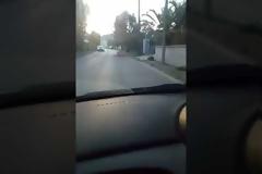 Επικίνδυνο εμπόδιο σε δρόμο στα Κοσκινού - βίντεο