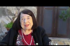 «Έφυγε» από τη ζωή η ποιήτρια Κατερίνα Αγγελάκη-Ρουκ - Ήταν πνευματική κόρη του Ν.Καζαντζάκη