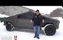 Ρώσος φτιάχνει το “δικό” του Tesla Cybertruck (video)