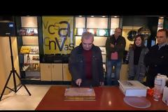 Αγρίνιο: Κοπή πίτας στην έκθεση CANVAS της ΓΕΑ  (ΒΙΝΤΕΟ: Ανδρέας Κουτσοθανάσης)