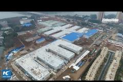 Βίντεο - Πώς στήθηκε νοσοκομείο μέσα σε 10 μέρες στην Ουχάν