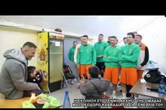 Η έκπληξη στο Γενικό Αρχηγό του Vivechrom Α.Ο. Αγρινίου Θεόδωρο Καββαδία