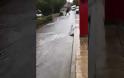 Πλημμύρισαν οι δρόμοι στο Μαρούσι από την κακοκαιρία - βίντεο