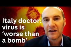 Βίντεο: «Ο κορωνοϊός είναι χειρότερος από το να χτύπαγαν την Ιταλία με βόμβα» - Στο 6% η θνησιμότητα!