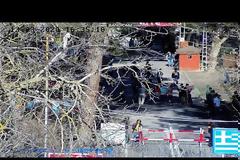 Βίντεο με τον αδιαπέραστο «φράχτη» στις Καστανιές