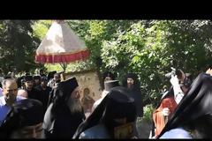 ΑΓΙΟΝ ΟΡΟΣ: Λιτανεία της εικόνας «Φοβερά Προστασία» της Θεοτόκου