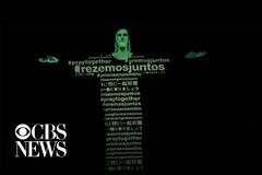Βραζιλία: Το άγαλμα του Χριστού στο Ρίο φωτίστηκε με σημαίες χωρών που έχουν πληγεί από τον κορωνοϊό (video)
