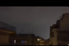 Κακοκαιρία στη Θεσσαλονίκη: Καταιγίδα με αστραπές και βροντές (βίντεο)