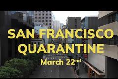 Lockdown λόγω COVID-19, drone footage θυμίζει σκηνικό ταινίας scifi