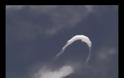 Εικόνες - βίντεο από τον ουρανό της Κρήτης -σπάνιο σύννεφο «Horseshoe cloud»