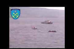 Βίντεο ντοκουμέντο: Τρεις τουρκικές ακταιωροί συνόδευαν βάρκα με μετανάστες στα ελληνικά χωρικά ύδατα!