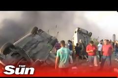 Βηρυτός - Δύο τεράστιες εκρήξεις σε αποθήκες βεγγαλικών --βίντεο