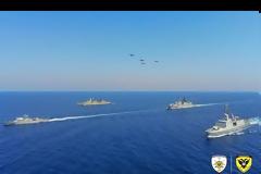 Βίντεο: Εντυπωσιακές εικόνες από την τετραμερή αεροναυτική άσκηση Κύπρου, Ελλάδας, Γαλλίας και Ιταλίας