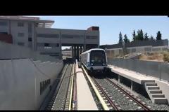 Στις ράγες για δοκιμαστική «διαδρομή» το Μετρό Θεσσαλονίκης (video)