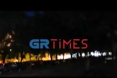 Θεσσαλονίκη: Μολότοφ και δακρυγόνα σε πορεία αντιεξουσιαστών (βίντεο)