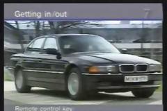 BMW 7 Series Operational Video 1997 Edit