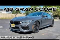 BMW M8 Gran Coupe Competition Walkaround + Exhaust