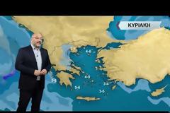 Αρναούτογλου: Χιόνια στην Ελλάδα την Πρωτοχρονιά (+vid)