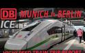 Ταξιδεύοντας με τρένο υψηλών ταχυτήτων από το Μόναχο στο Βερολίνο. Βίντεο.