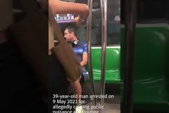 Σιγκαπούρη: Καταδικάστηκε σε φυλάκιση έξι εβδομάδων Βρετανός που δεν φορούσε μάσκα σε τρένο.