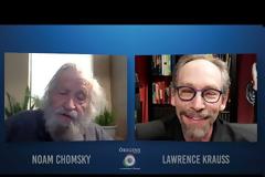 Lawrence  Krauss Οι νεότερες σκέψεις για το Αφγανιστάν με τον Noam Chomsky