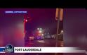 ΗΠΑ: Τρένο χτυπάει αμάξι κολλημένο σε ράγες στο Φορτ Λόντερντεϊλ. Βίντεο.