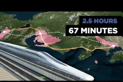 Το γρηγορότερο τρένο του κόσμου. Βίντεο.