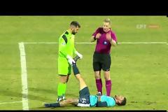 Κουφάθηκε από το σφύριγμα του διαιτητή!