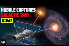 3  μακρινοί γαλαξίες συγκρούονται σε μια εκπληκτική εικόνα του τηλεσκοπίου Hubble