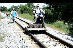 Μια νέα μορφή μεταφοράς στο εγκαταλελειμμένο σιδηροδρομικό δίκτυο της Κολομβίας. Βίντεο