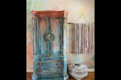 Βάψιμο - Τεχνικές παλαίωσης επίπλων με πολλές διαφορετικές αποχρώσεις