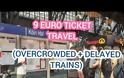 Γερμανία: Το αδιαχώρητο στους σιδηροδρομικούς σταθμούς - «Έριξαν» στα 9 ευρώ το μηνιαίο εισιτήριο! (βίντεο)