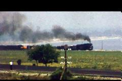 Τρένο με ατμάμαξα στο Λιτόχωρο - 1973. (βουβό φιλμ super 8mm)