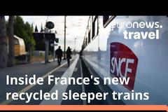 Γαλλία: 100 βαγόνια που προορίζονται για το διαλυτήριο μετατράπηκαν  σε κομψά νέα ολοκαίνουργια τρένα για ύπνο. Βίντεο.