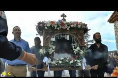 Τιμήθηκε ο προστάτης του Αγίου Νικολάου Βόνιτσας, Άγιος Νικόλαος ο εν Βουνένοις Κυριακή 10 Μαΐου 2023