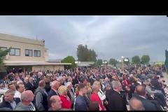 Με απόλυτη επιτυχία ολοκληρώθηκε η προεκλογική συγκέντρωση του  Μάριου Σαλμά  στο Μεσολόγγι.